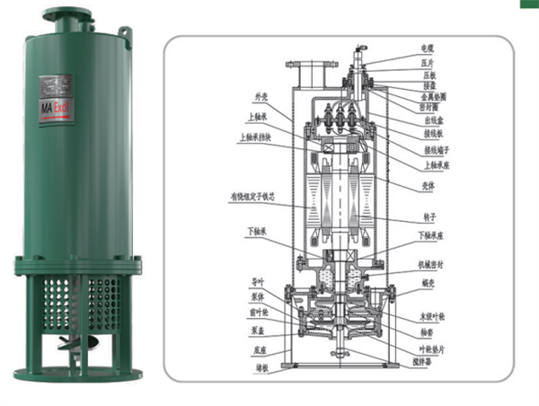 内裝式(shi)攪拌泵
